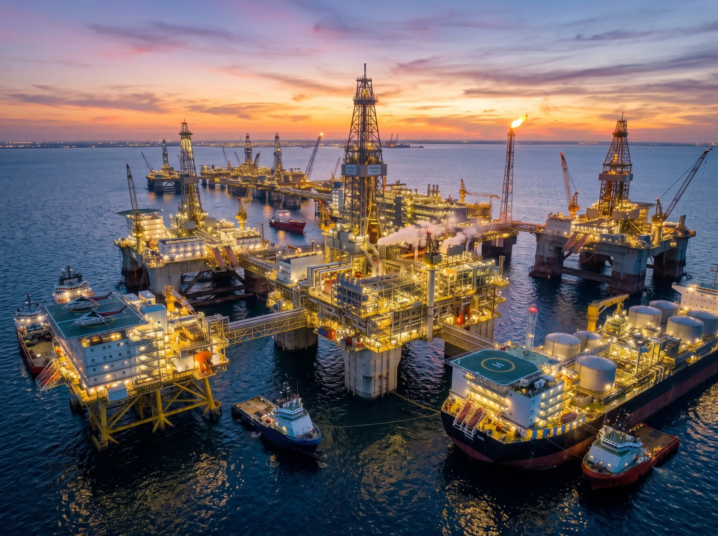 KGS Industrial Energy Operations, Offshore Rig and Platform Infrastructure